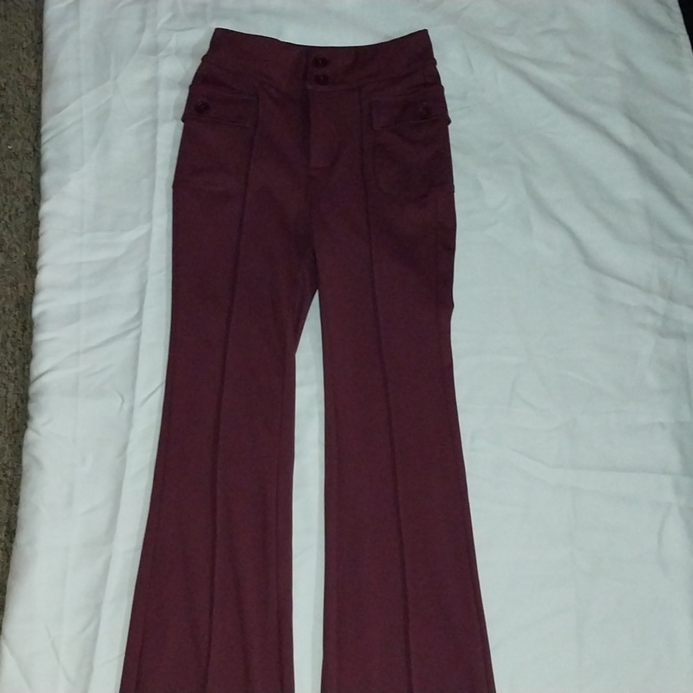 Burgundy XS pants